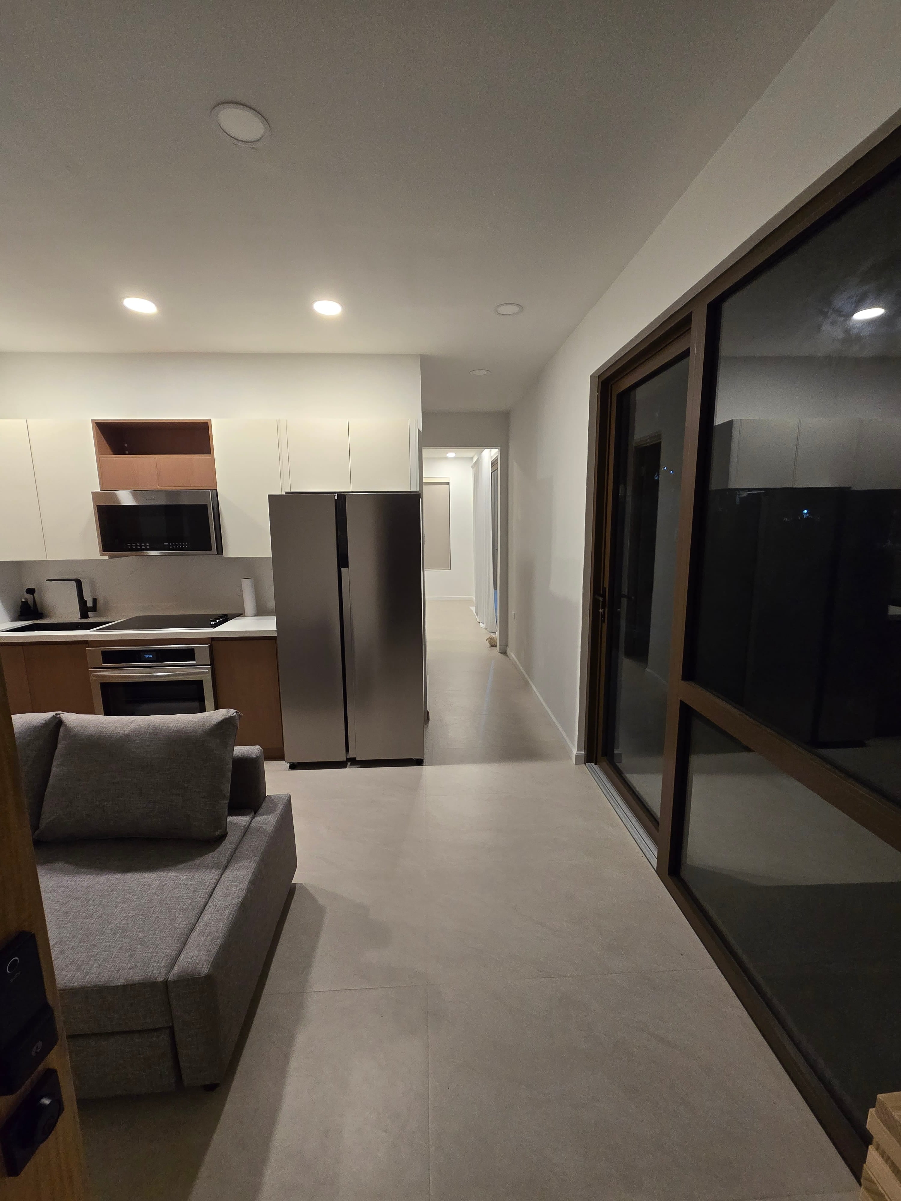 Infinity pool with stunning ocean views and modern architecture